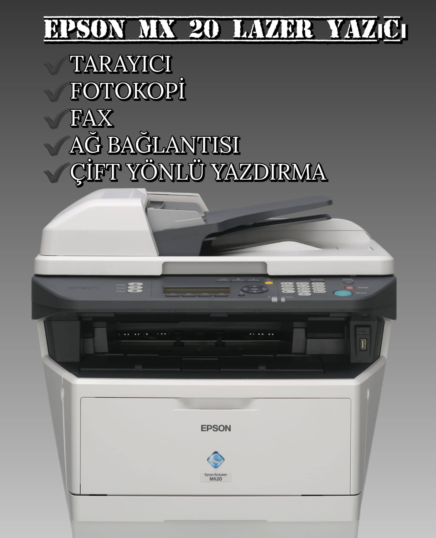 Epson MX20 Lazer Yazıcı