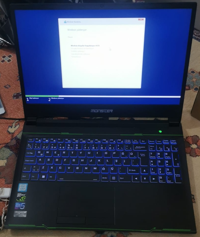 Monster Gaming Laptop 