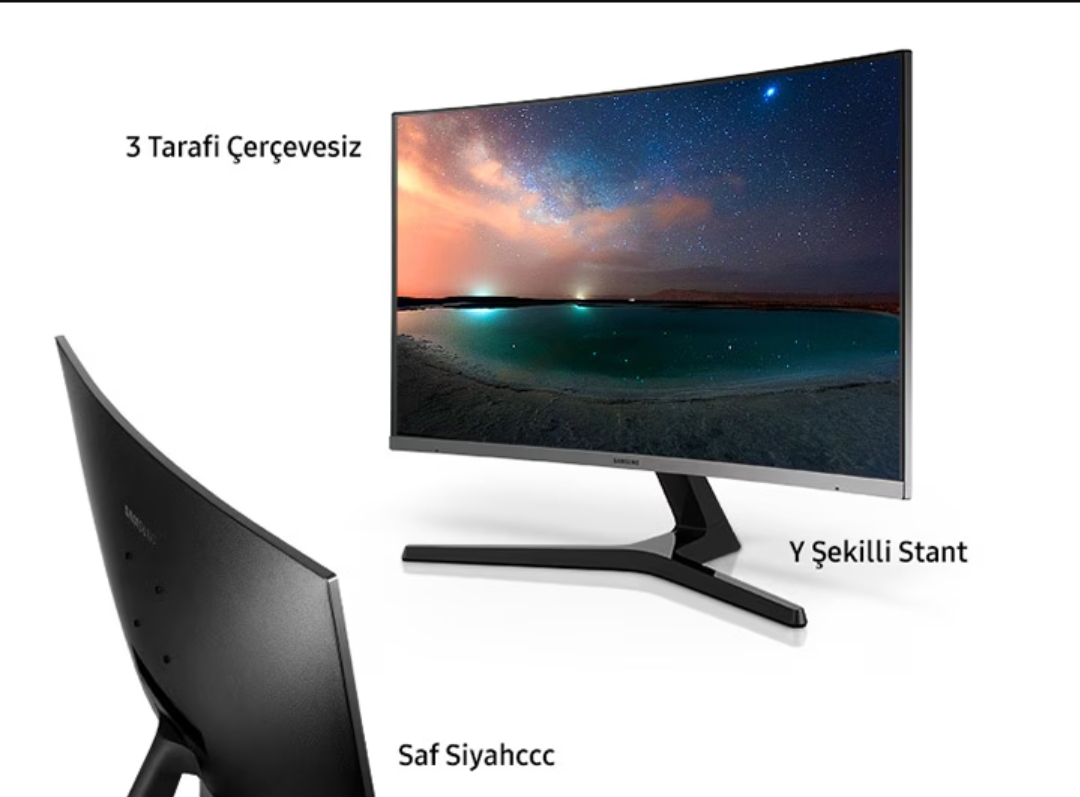 Samsung 27 Curved Monitör